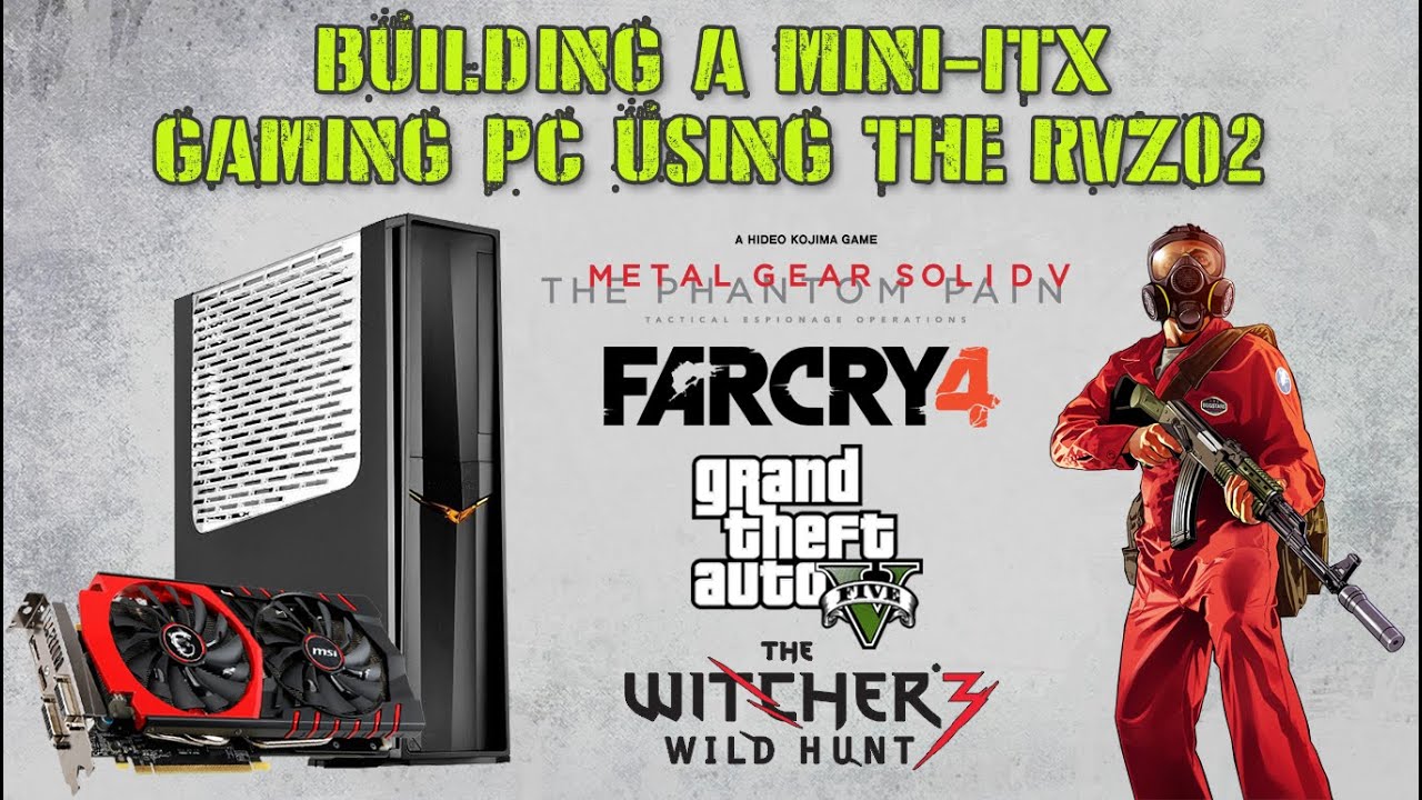 Mini-ITX Gaming PC Build (RVZ02 / i5 / GTX 970)
