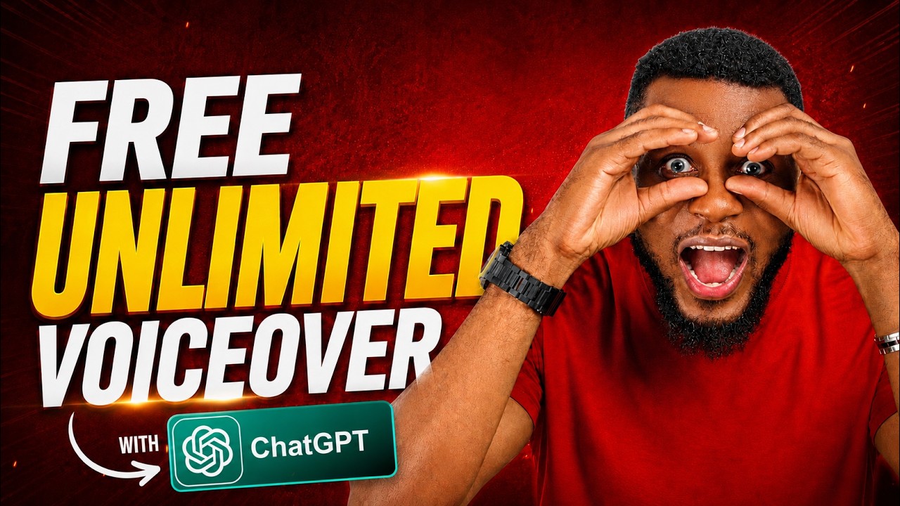 ChatGPT Can Generate FREE Unlimited Voiceovers? (Here's How)