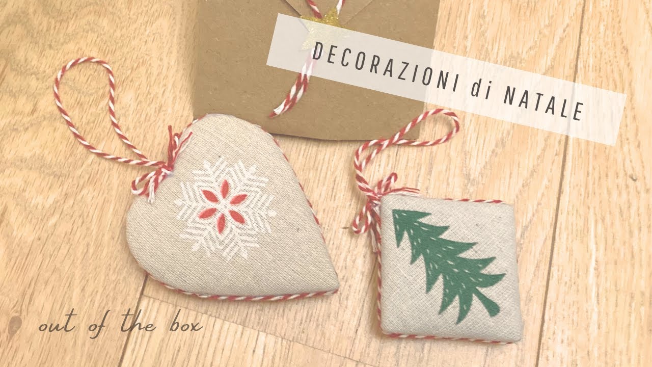 Decorazioni morbidose per NATALE | DIY cartonnage | no music