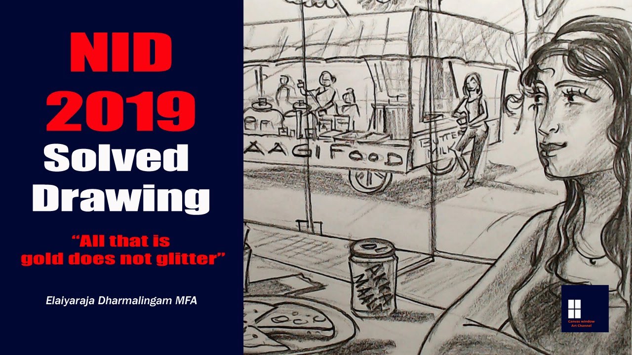 NID 2019 - Solved Drawing - 