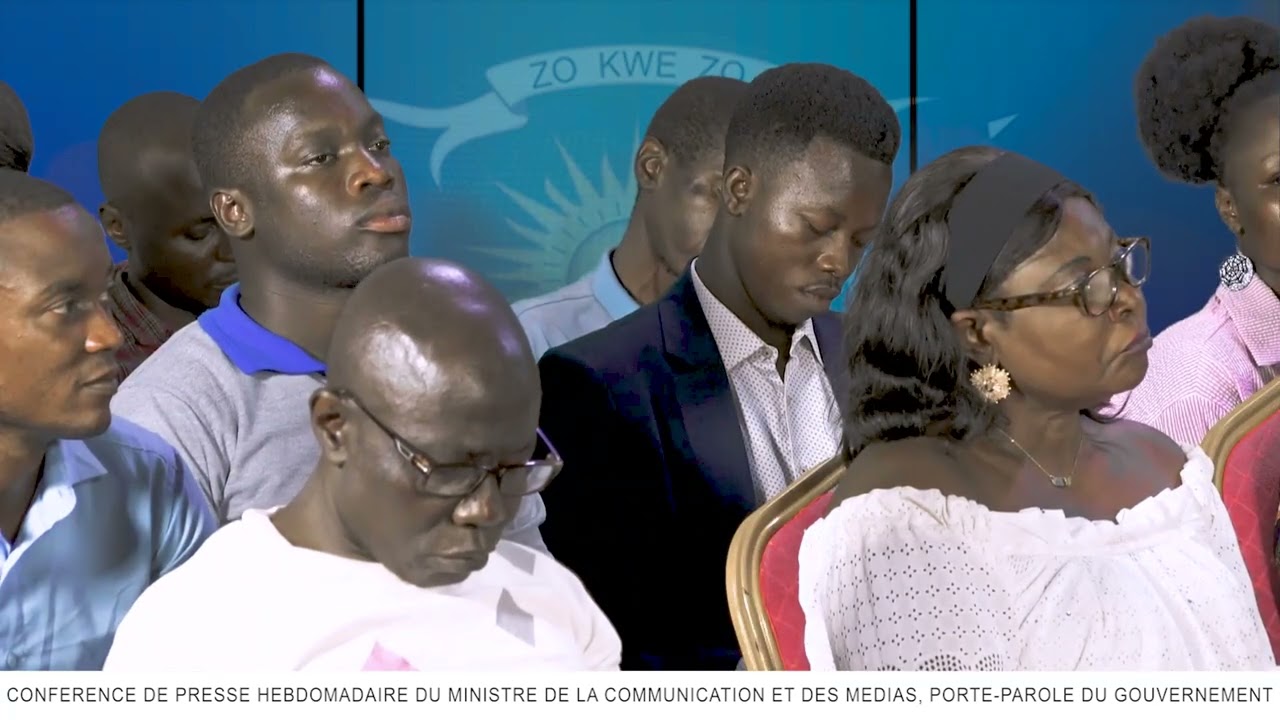 Conférence de presse du Gouvernement | Maxime BALALOU | RCA - 9 février 2026