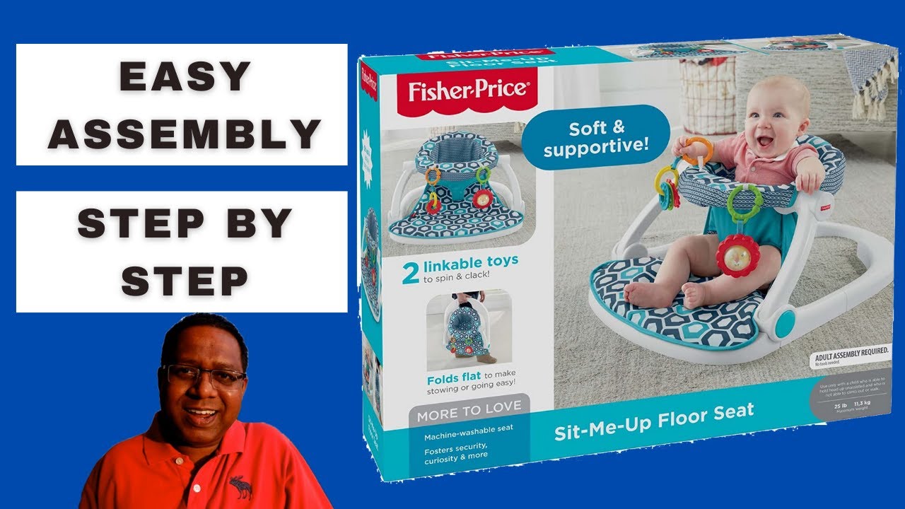 Ваше руководство по сборке напольного сиденья Fisher Price Sit Me Up!