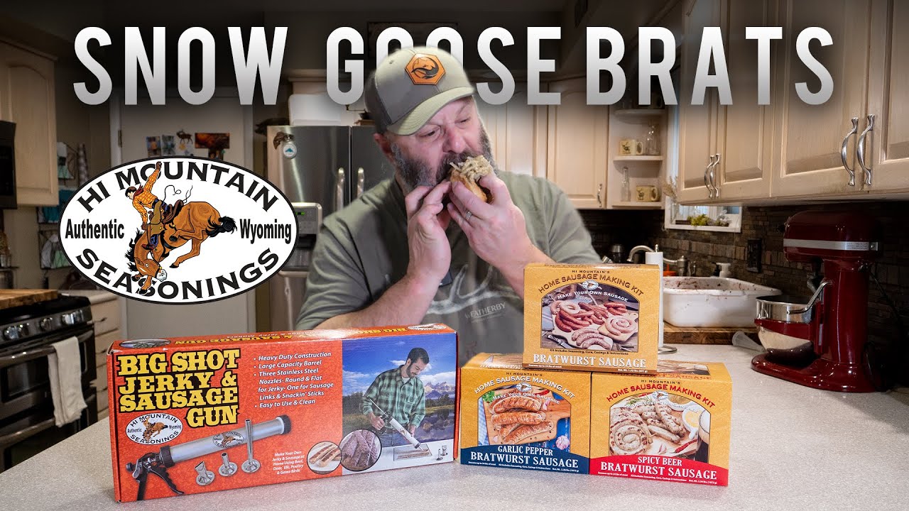 Snow Goose Brats Made Easy | Hi Mountain Seasoning How To Review