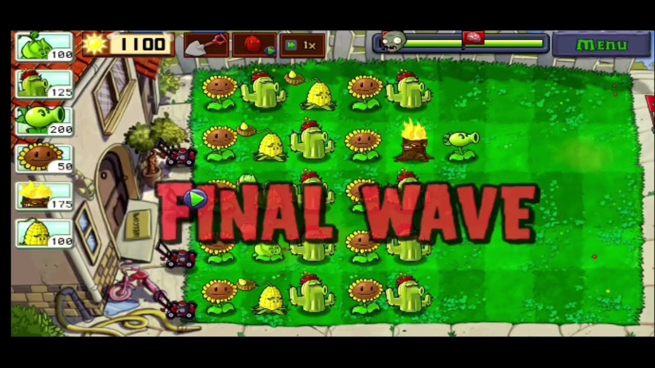 Plants 🆚️ Zombies - Perbanyak Bunga Matahari Lur - Adventure 2 - Level 2  #video #Zombies #gaming 