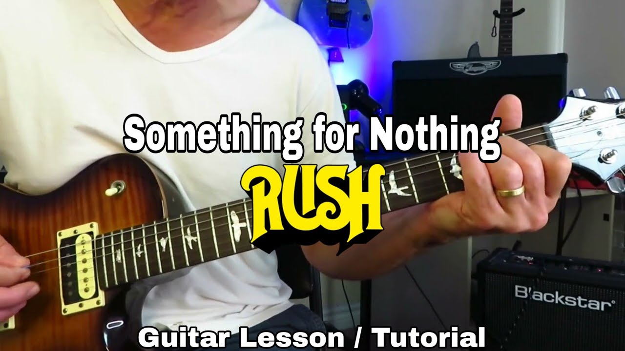 Урок игры на гитаре «Something for Nothing» (Алекс Лайфсон)