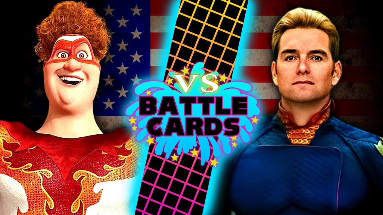 Tighten VS Homelander (Megamind VS The Boys) - VS Battle Cards