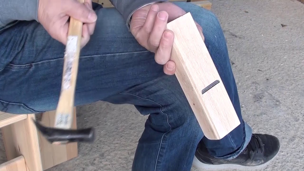 [목공 / Woodworking] 대패 세팅하기 / Setting Up Japanese Plane