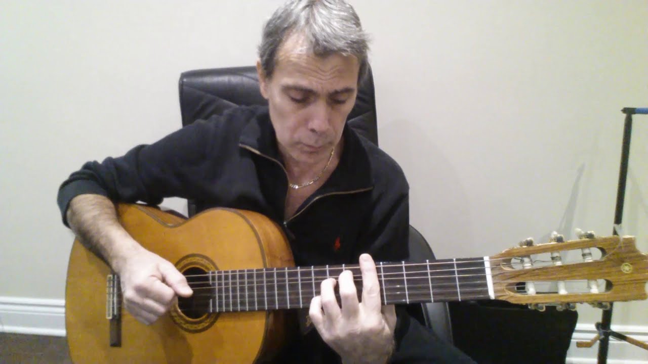 Falando de Amor (Carlos Jobim) - Basic guitar chords for practice by Alan Samuel