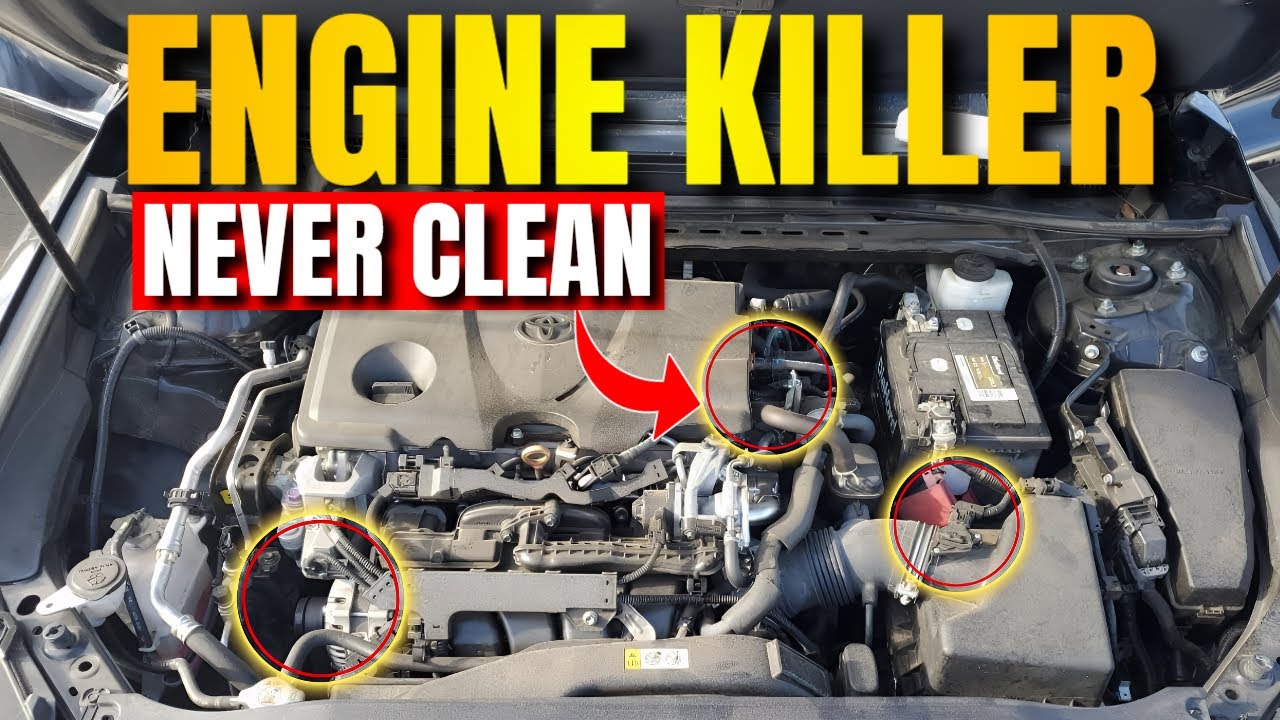 6 Engine Parts You Should NEVER Clean (Instant Damage!)