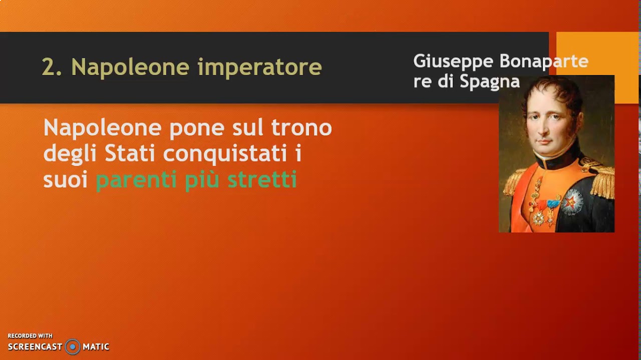 L'impero napoleonico