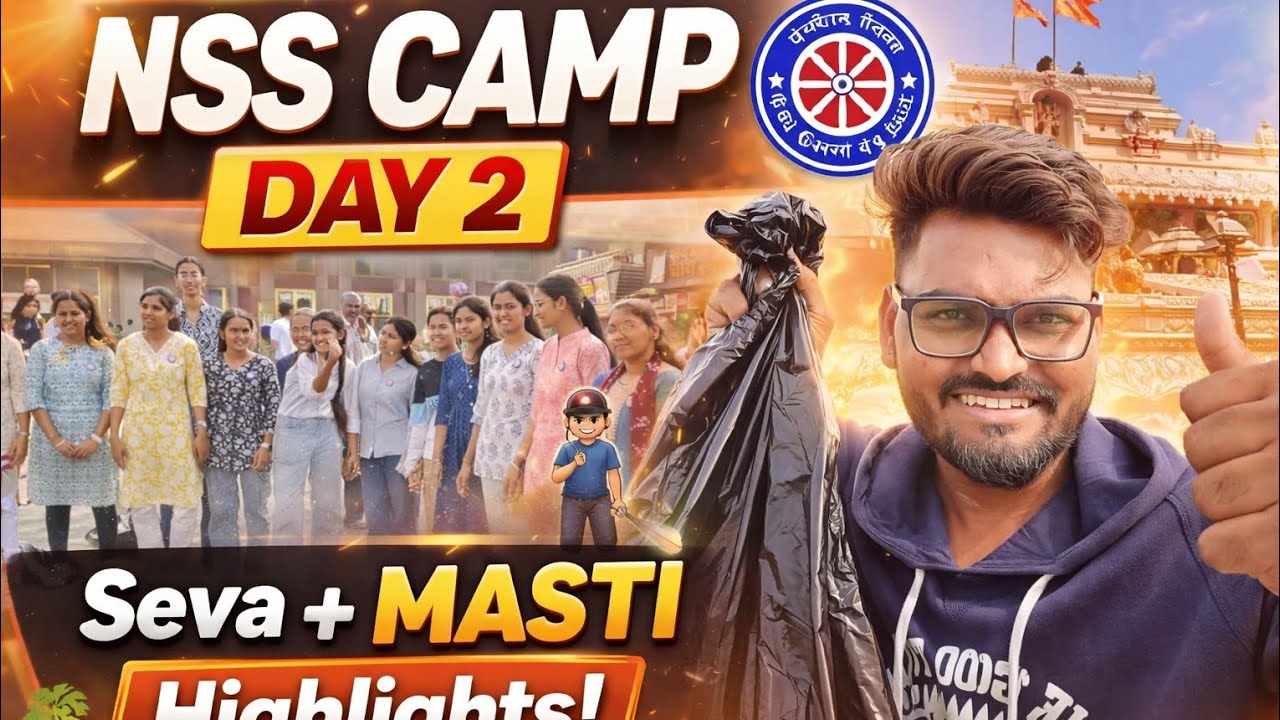 NSS Camp ka Dusra Din | Full Josh aur Masti 😍| BlogMyntr 