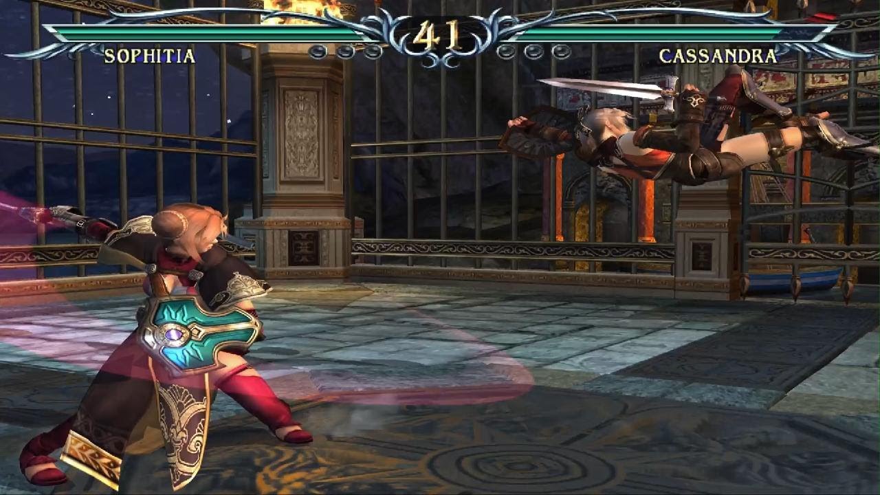 SOULCALIBUR III 1st bouts online (share play)