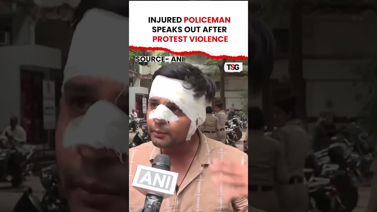 Injured Policeman Reveals Shocking Protest Violence Details, Truth Leaves Everyone Stunned | TSG