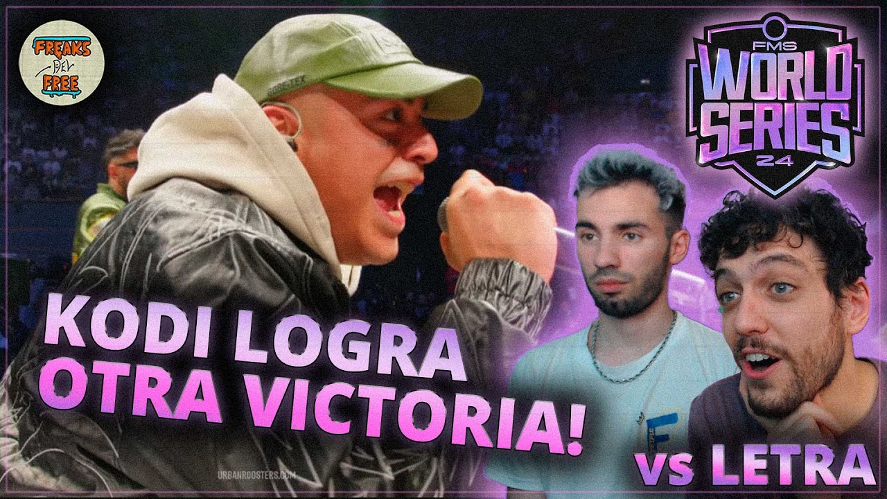 ¡KODIGO CONSIGUE UNA VICTORIA! 😚😚 vs LETRA - FMS WORLD SERIES J5