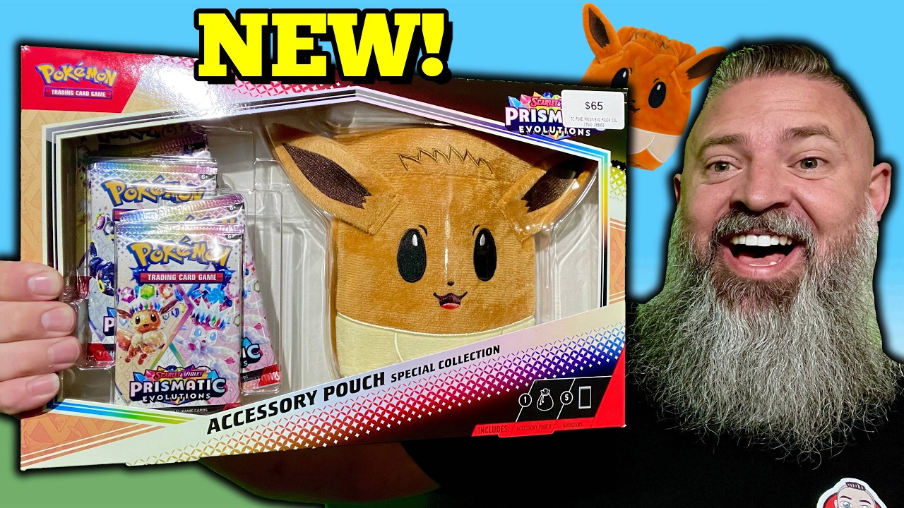 NEW Eevee Pouch!!! Prismatic Evolutions Opening!!!