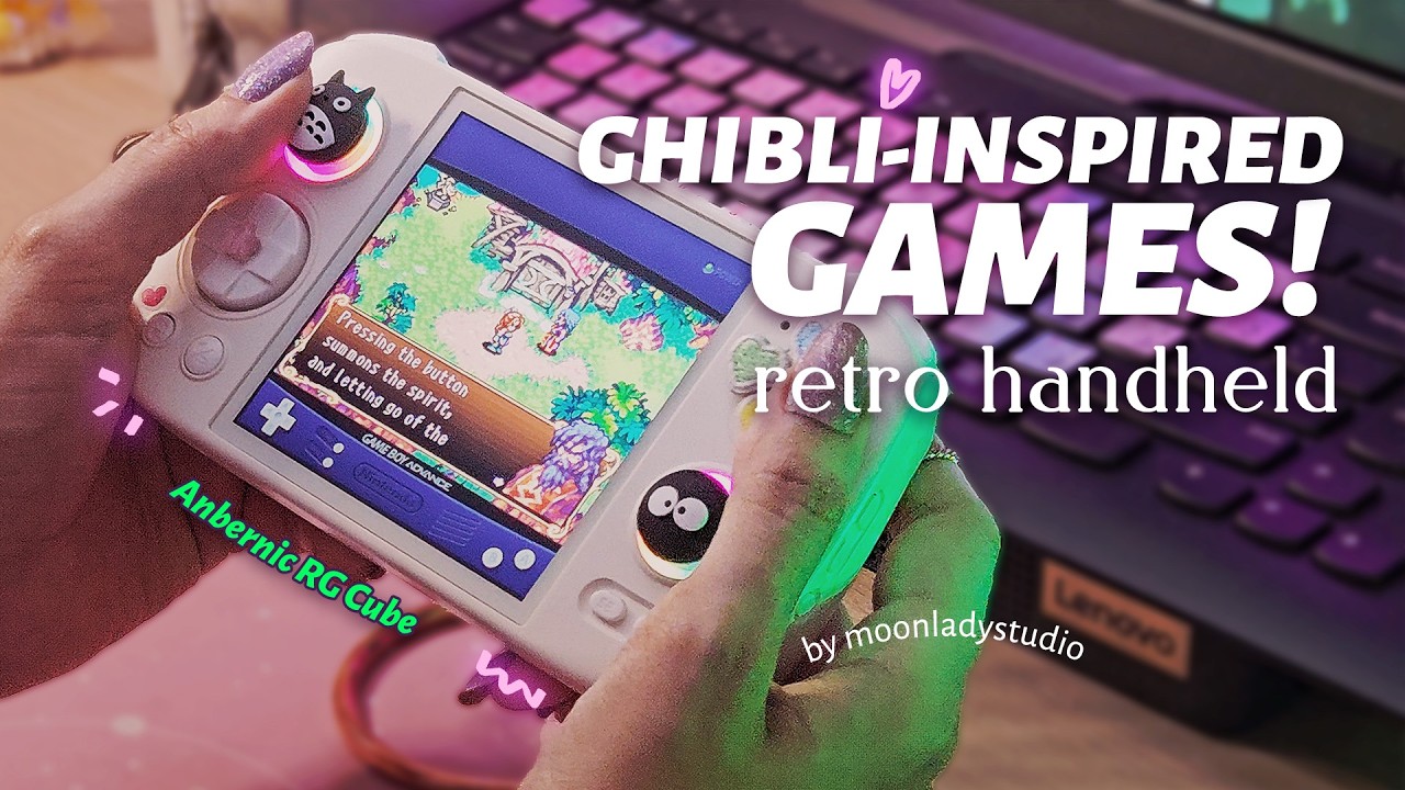 6 Ghibli-Like Games for Your Anbernic RG Cube 🎮 | Whimsical & Nostalgic Picks!