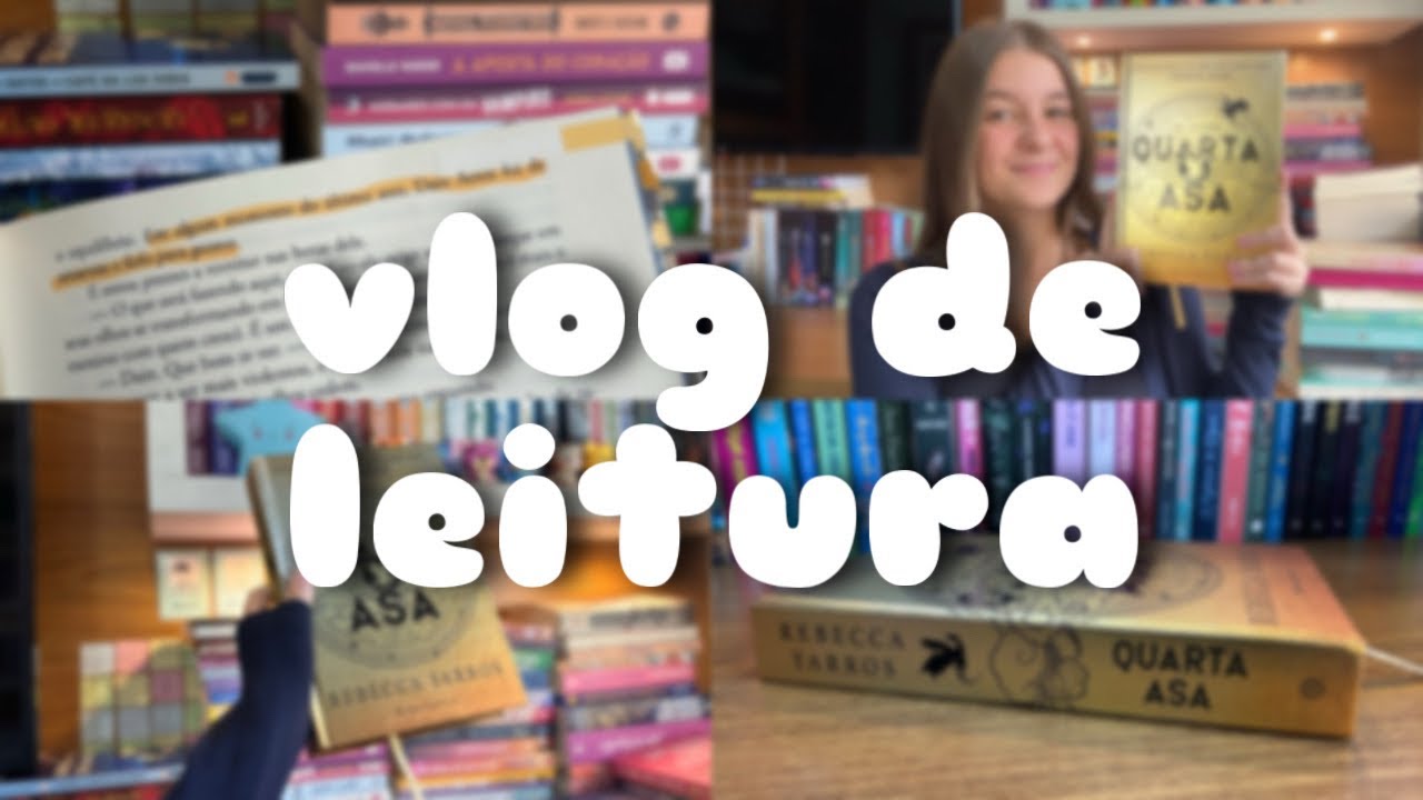 ✨VLOG DE LEITURA DE “QUARTA ASA”🦇⚔️ (sem spoiler)