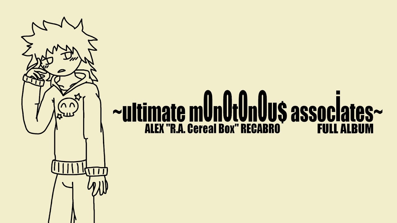R.A. Cereal Box - Ultimate Monotonous Associates [FULL ALBUM, 2026]