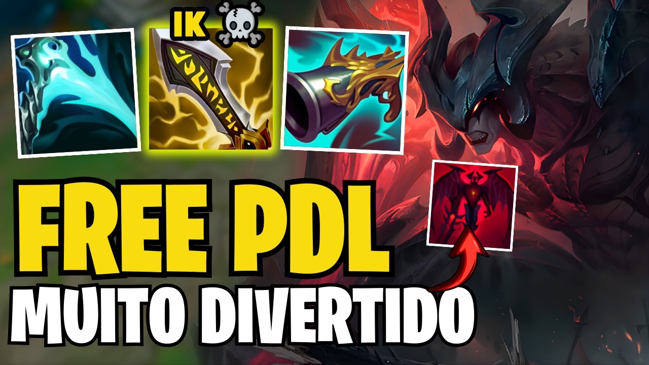 FAÇA essa BUILD no AATROX e DELETE TODO MUNDO