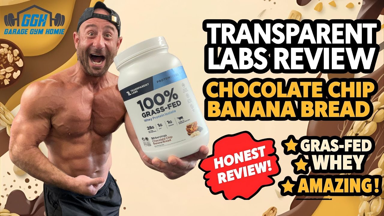 Обзор изолята сывороточного протеина Transparent Labs 100% травяного откорма 🔥 Банановый хлеб с ш...