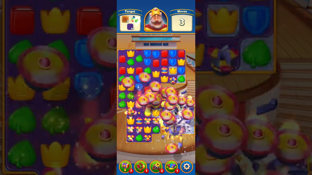 Royal match 4820 to 4829 levels game play Team Turnament reward 