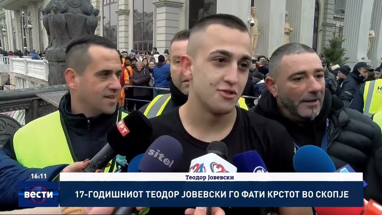 Богојавление Водици во Скопје