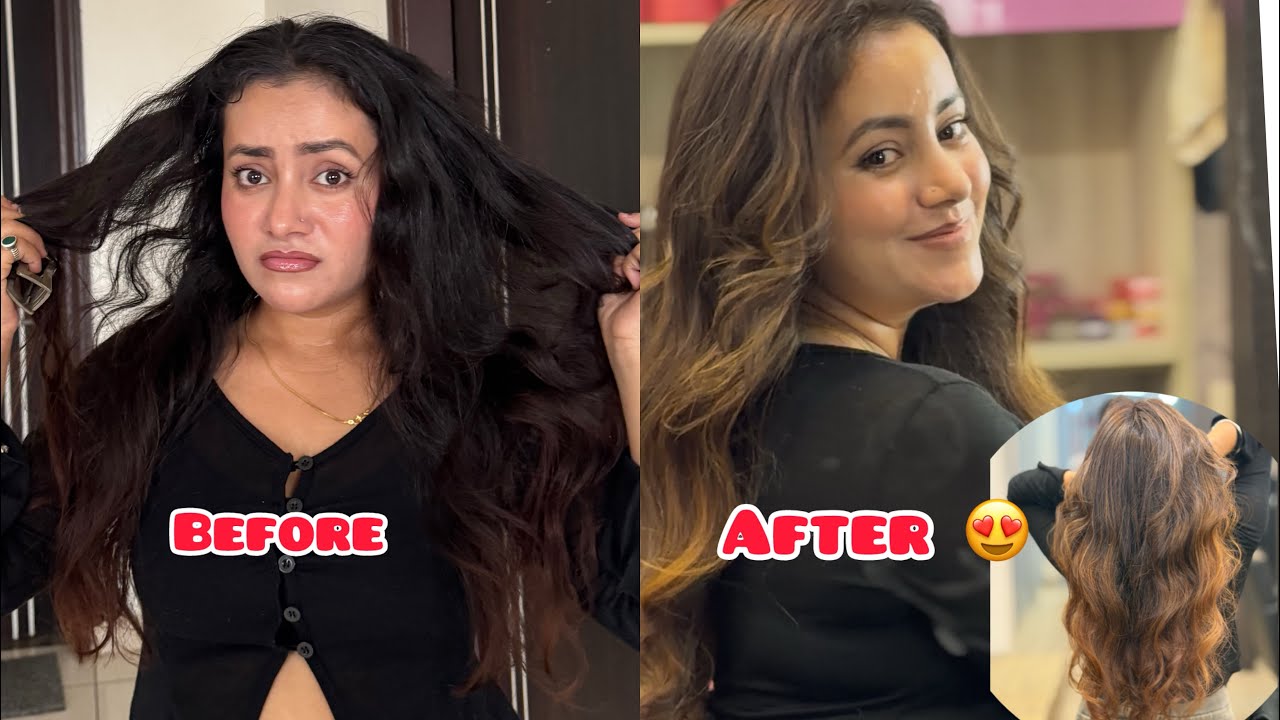 Nidhi Ki New Hair Colour Look 😍