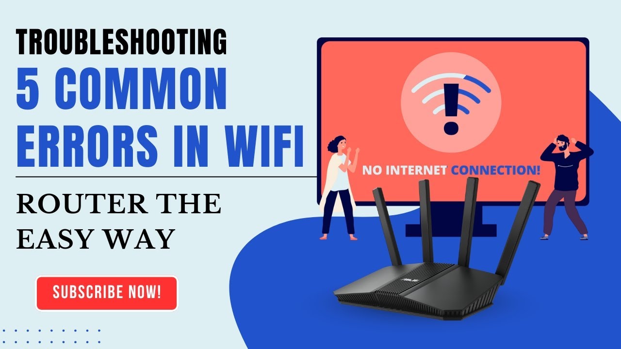 Fix 5 Common WiFi Router Problems | How to Fix Wifi Router Issues