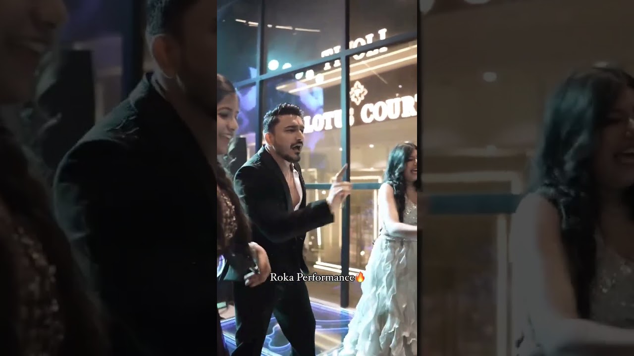Roka performance ❤️💖💍🧿 I Jasleen Arora vlogs| #shortvideo #jasleenarora #rokafied #jasleenaroravlogs