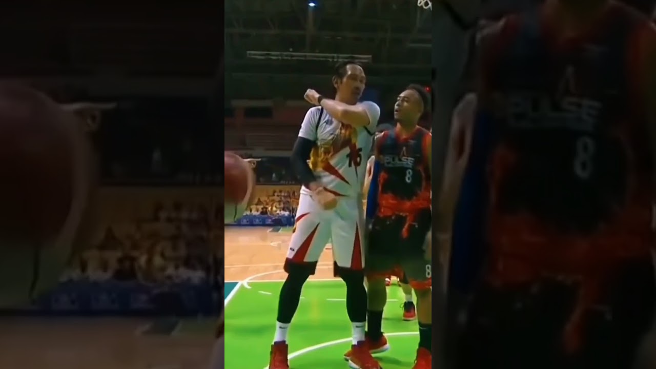 Jun mar vs Abueva heated moment #pba