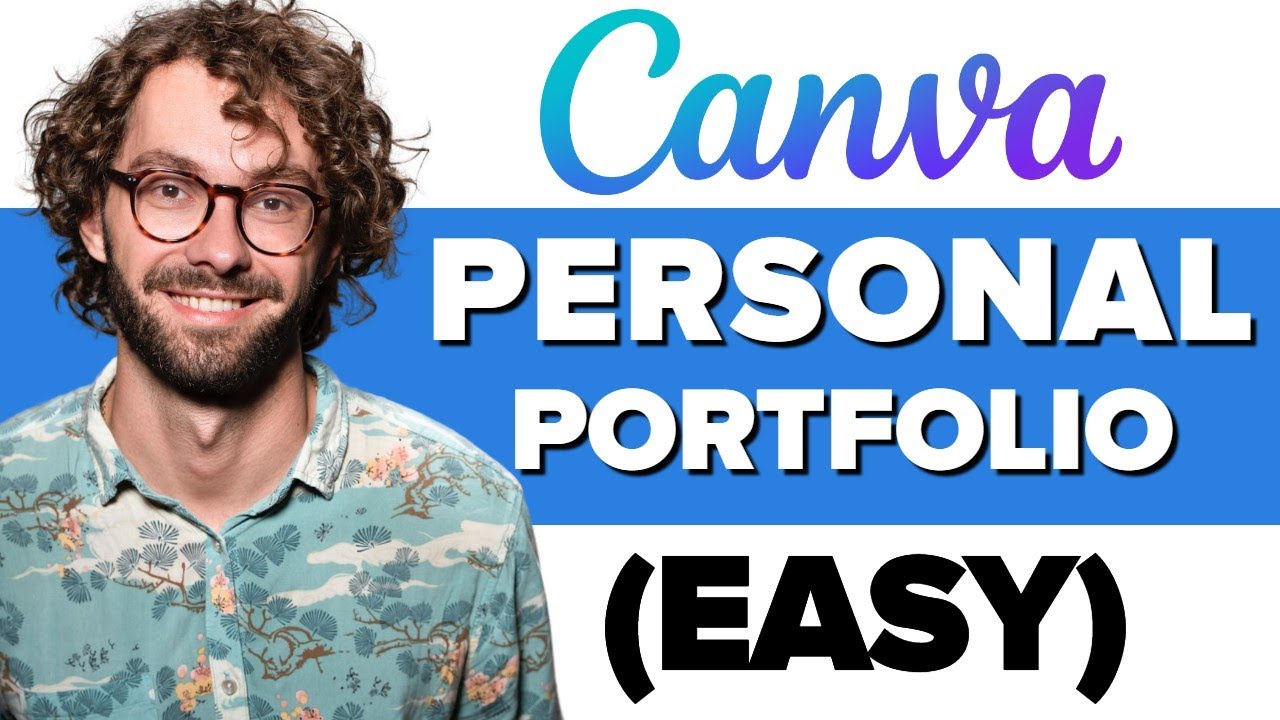 How To Make A Personal Portfolio Using Canva