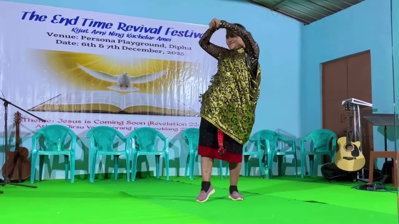 Mrs Homsira Terangpi Dance at The End Time Revival Festival