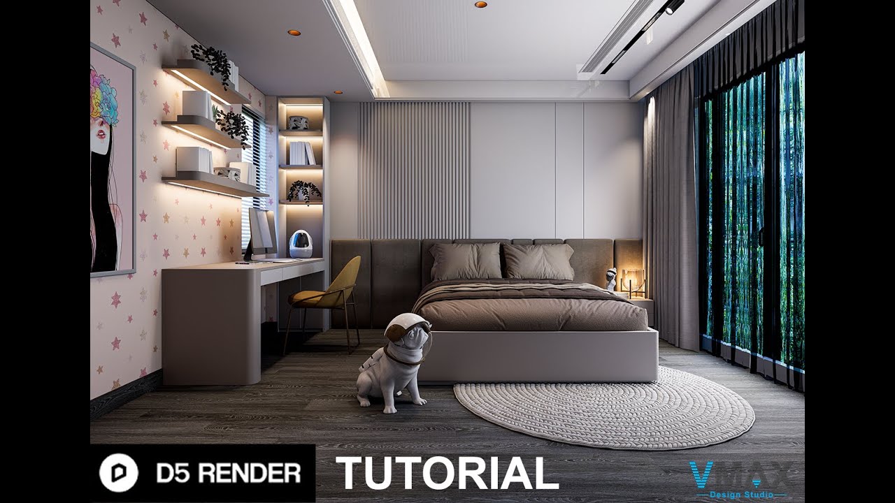 D5 INTERIOR RENDERING TUTORIAL (HINDI)