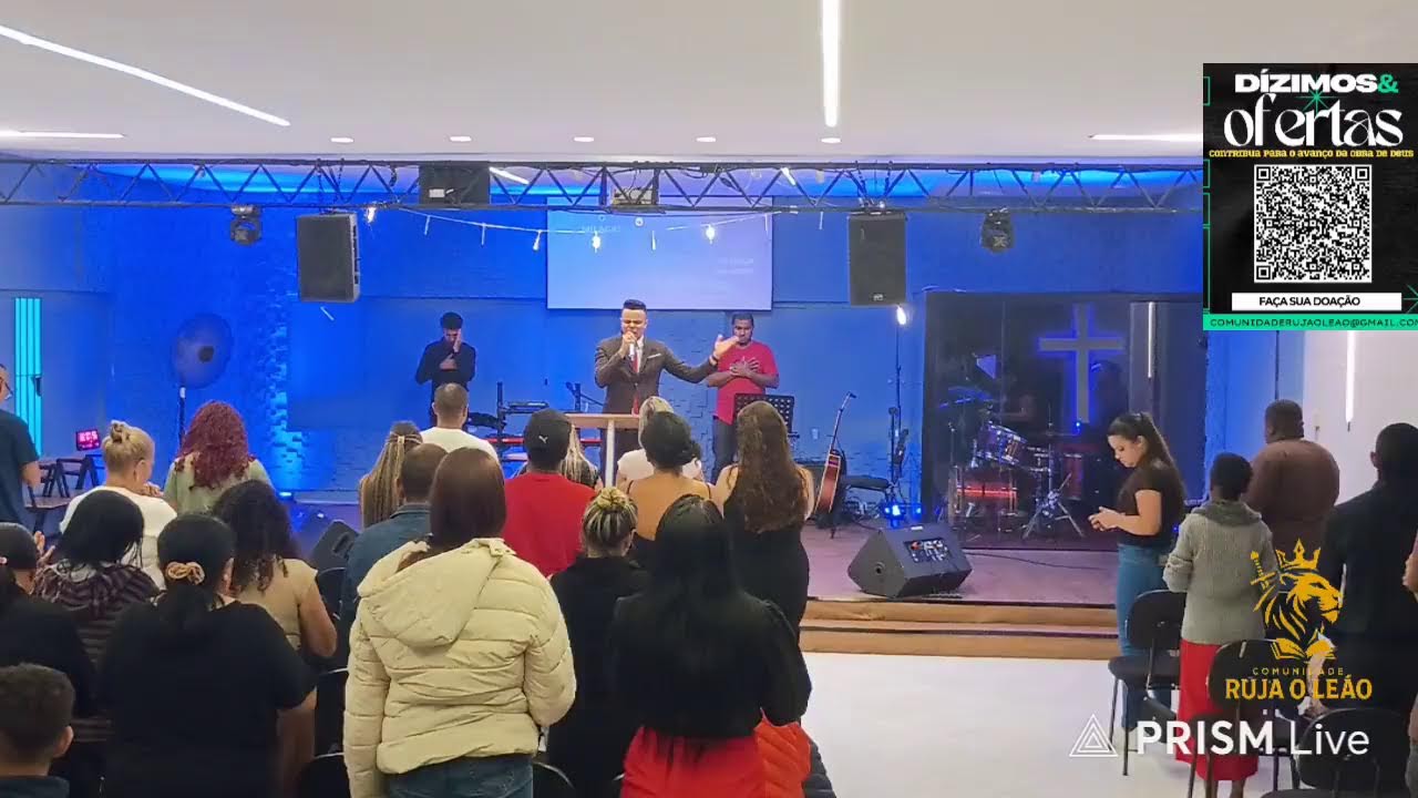 Transmissão ao vivo de Comunidade Ruja o Leão