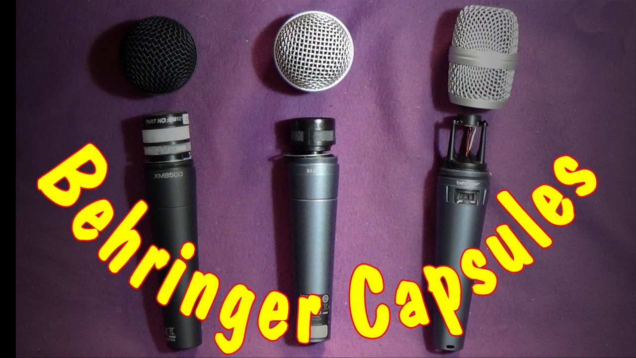 Behringer Microphone Capsules