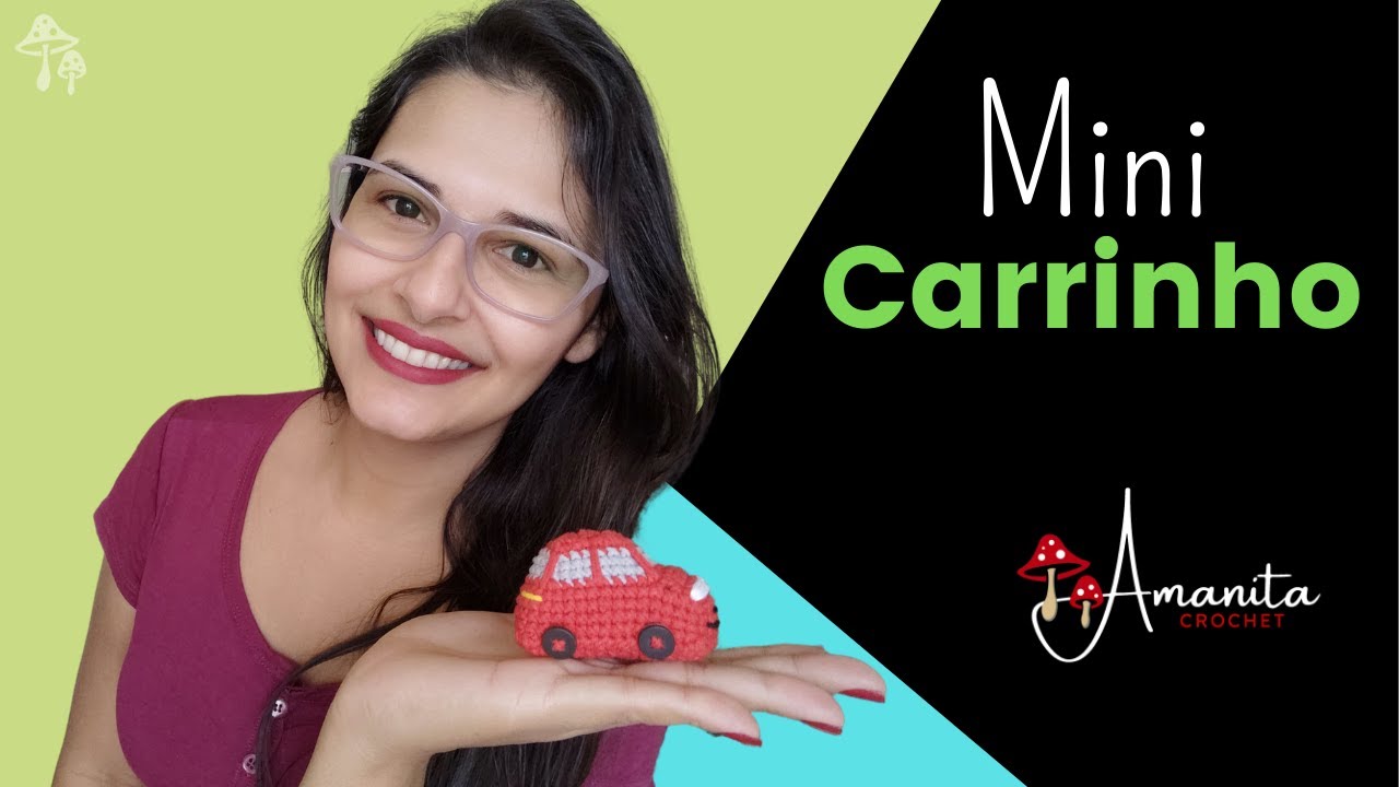 ∙∘○ amigurumi ○∘∙ Mini carrinho | chaveiro