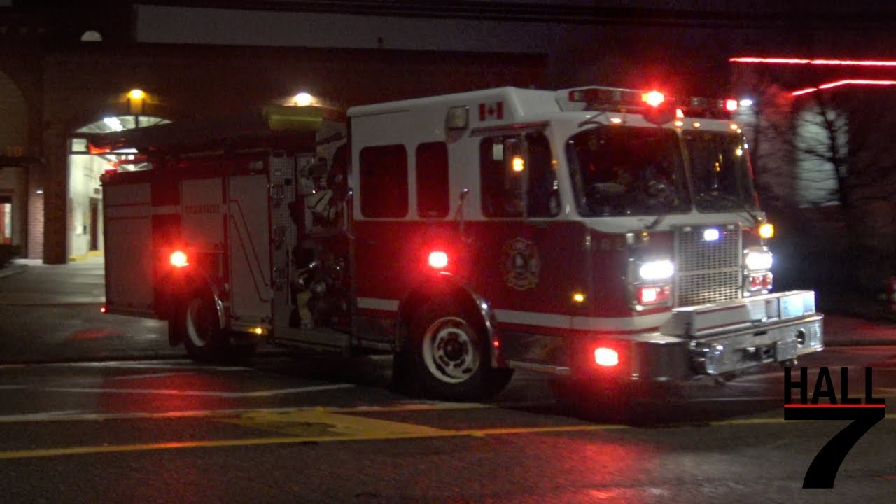 Surrey Fire Service - Rescue 10 Responding