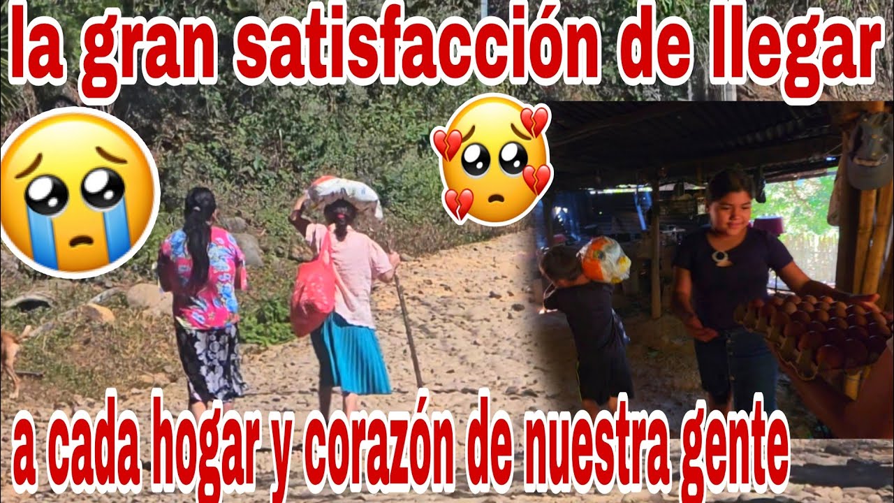 Gran satisfacción de llegar a cada hogar y corazón de nuestra gente😭🥺😱😳