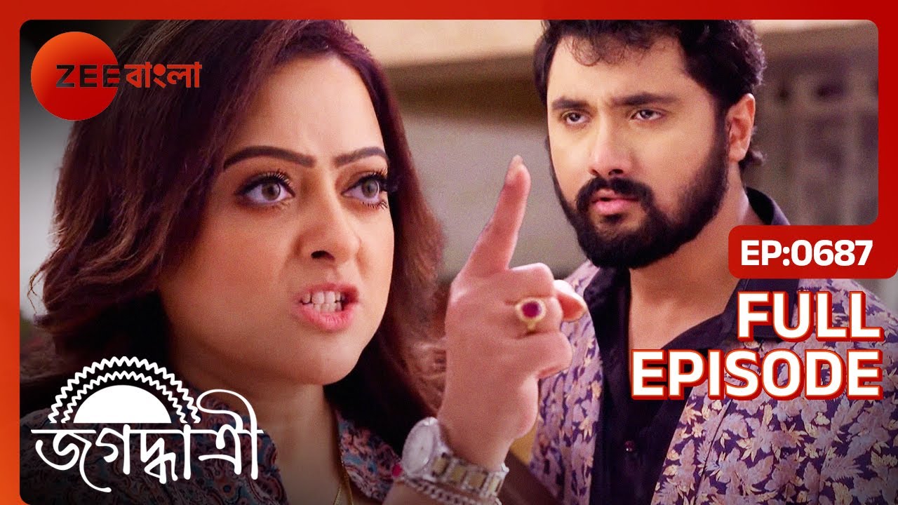 নেশাগ্রস্ত Utsav কে চড় মারেন Koushiki | Jagadhatri | Full Ep. 687 | ZEE Bangla