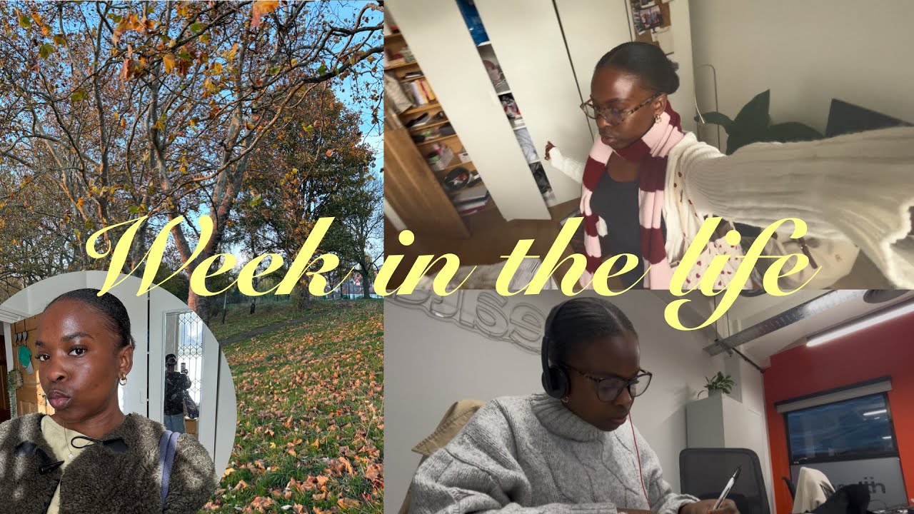 chill autumn days in London 🍂| 9-5 life as a new grad, hiatus from YouTube, hanging out with friends