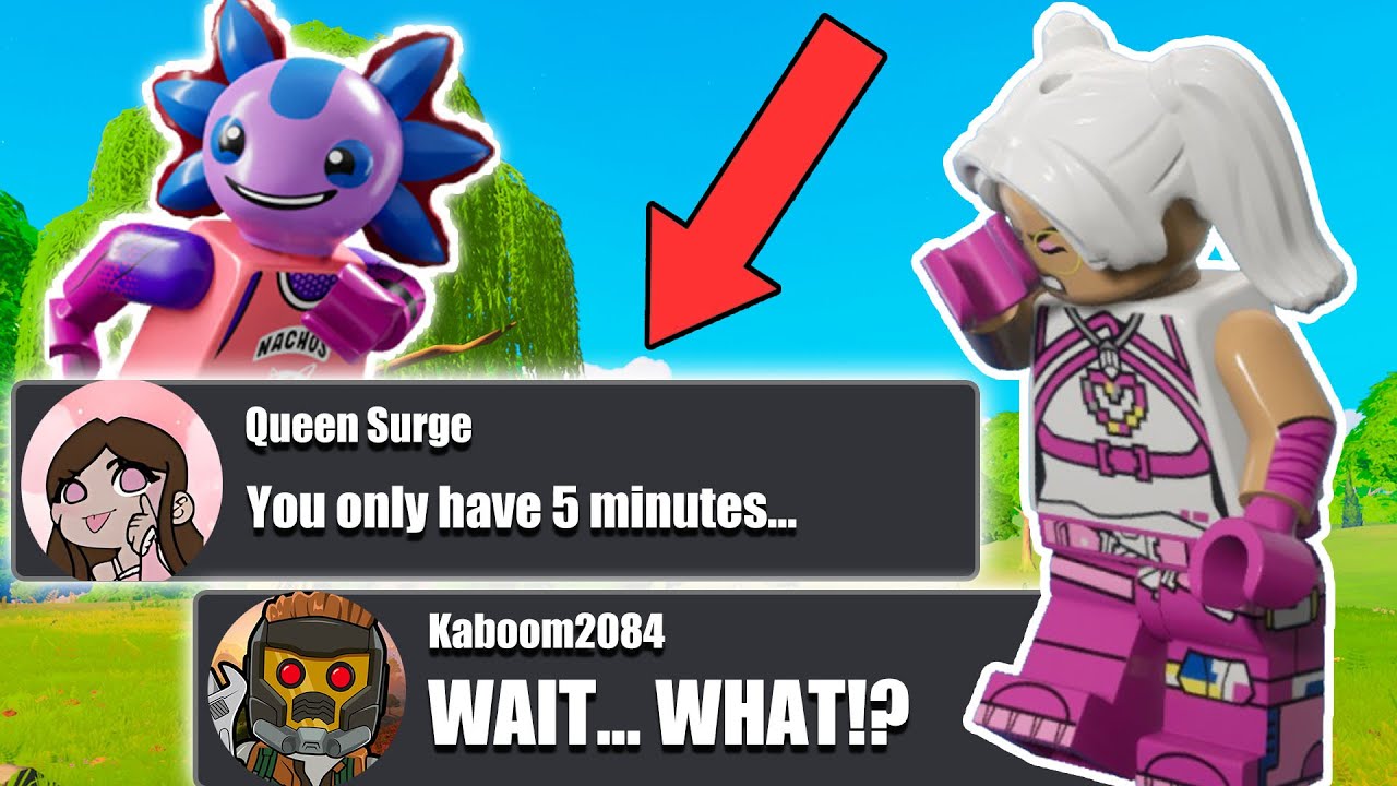 LEGO YouTubers BUILD My Village, But...