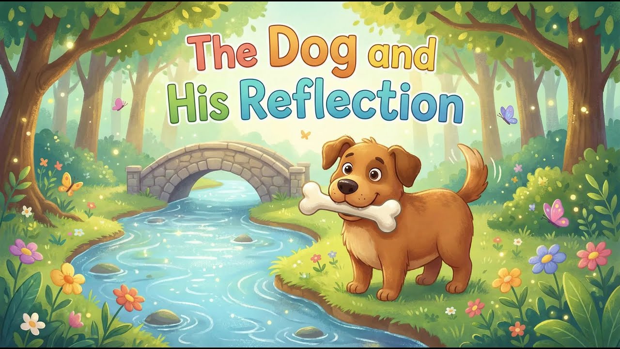Reading Report｜The Dog And His Reflection｜Bilingual Story｜StoryTime Kids ｜EP35