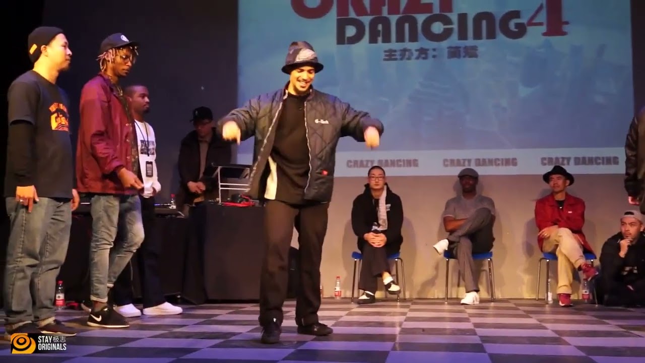 Greenteck Slim Boogie Franqey Satoci VS Duck 鴨子 Shark Bomb 騰仔 吉揚 曾智頔 Popping 4ON4 Semi Crazy Dancing