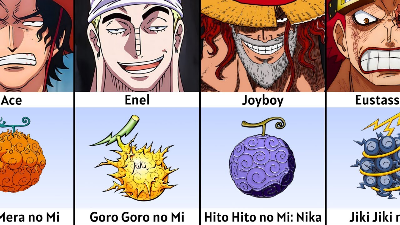 All Devil Fruits and their Users in One Piece