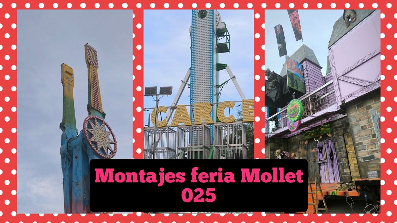 Montajes feria de atracciónes de Mollet 025