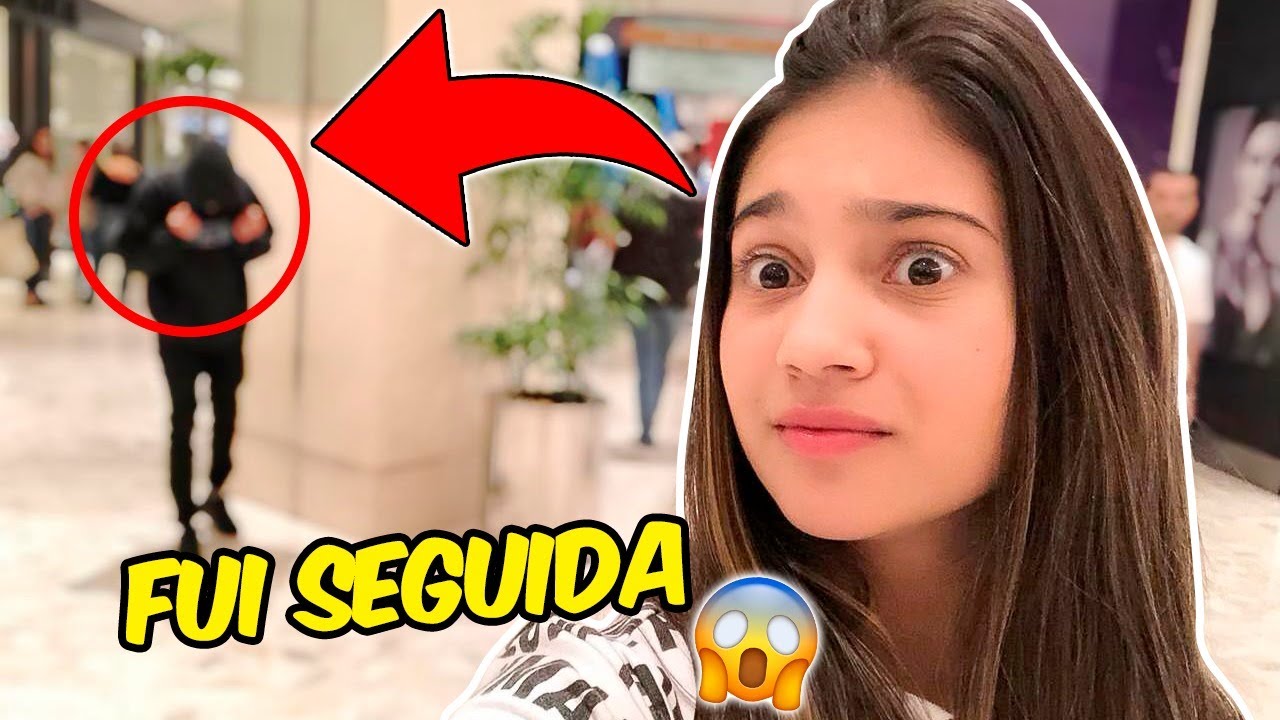 Um ESTRANHO me SEGUIU no SHOPPING 😳 “FIQUEI EM PÂNICO” - Na mala da Mila