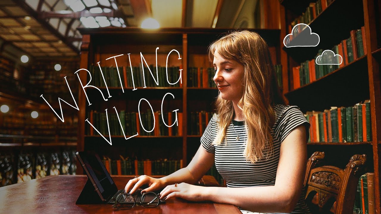 a day in my life vlog ☕☁️ writing a fantasy novel ~