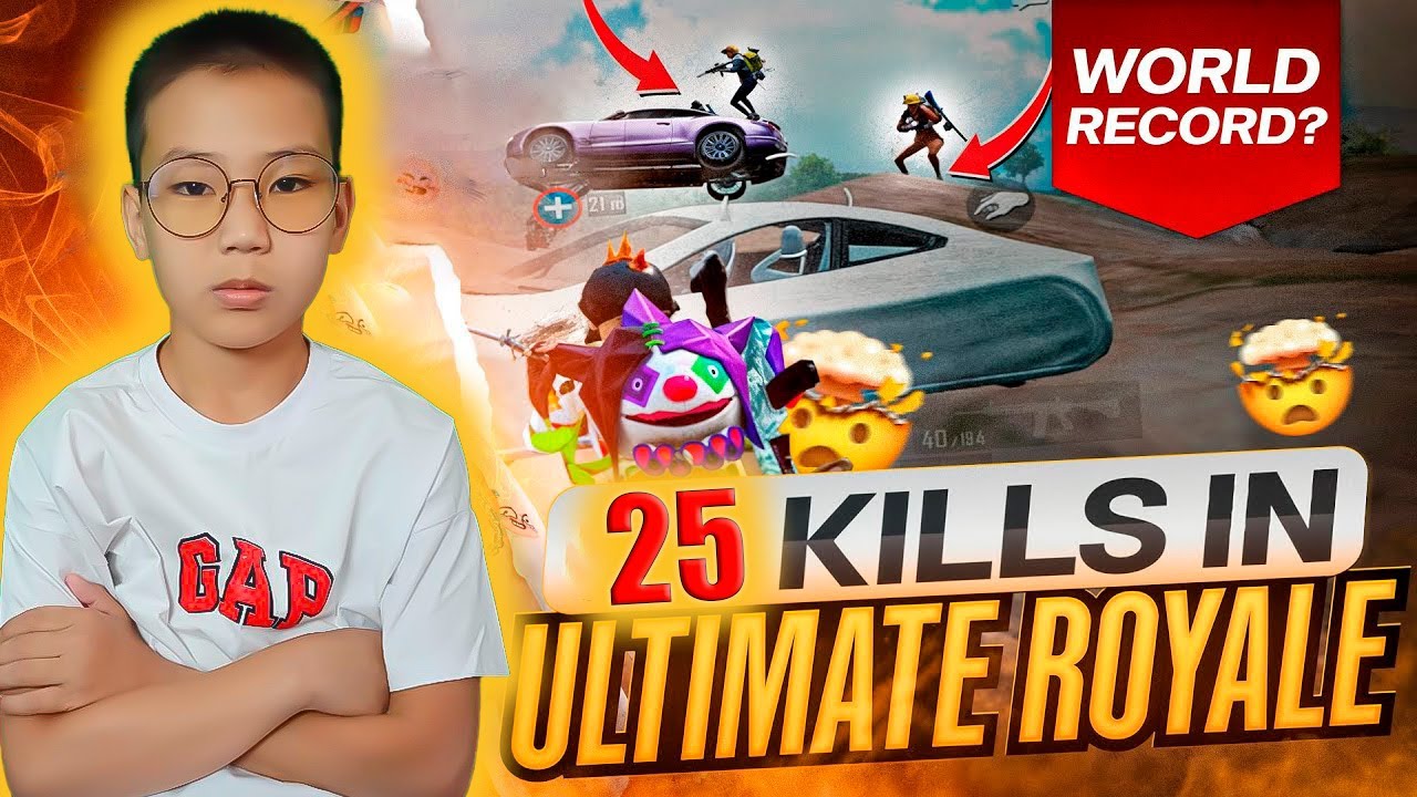 25 KILLS ULTIMATE ROYALE eSports mode  (part 18) Unico.Pubg Mobile.
