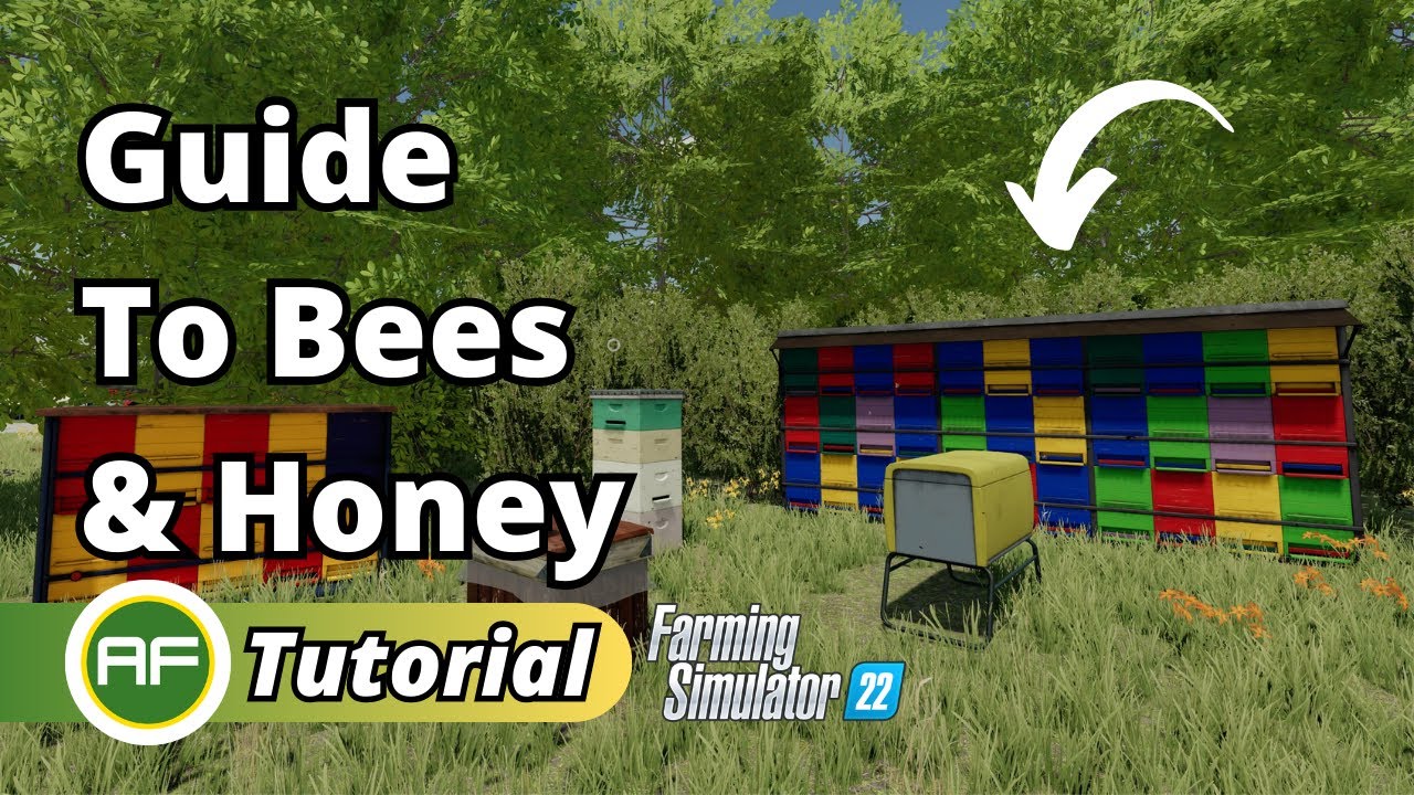 Guide To Bees and Honey In Farming simulator 22