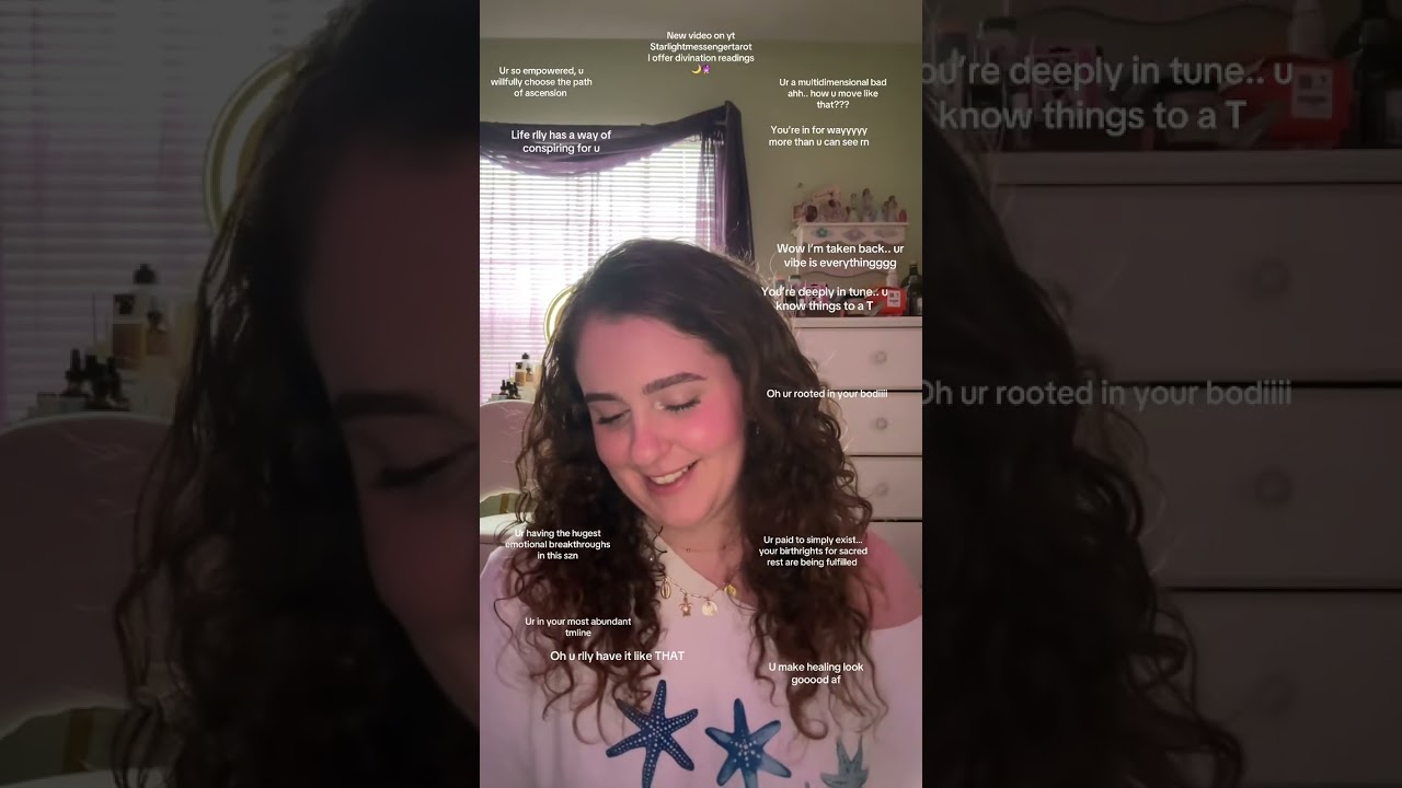 You're deeply in tune, You know things to a - Starlightmessenger222